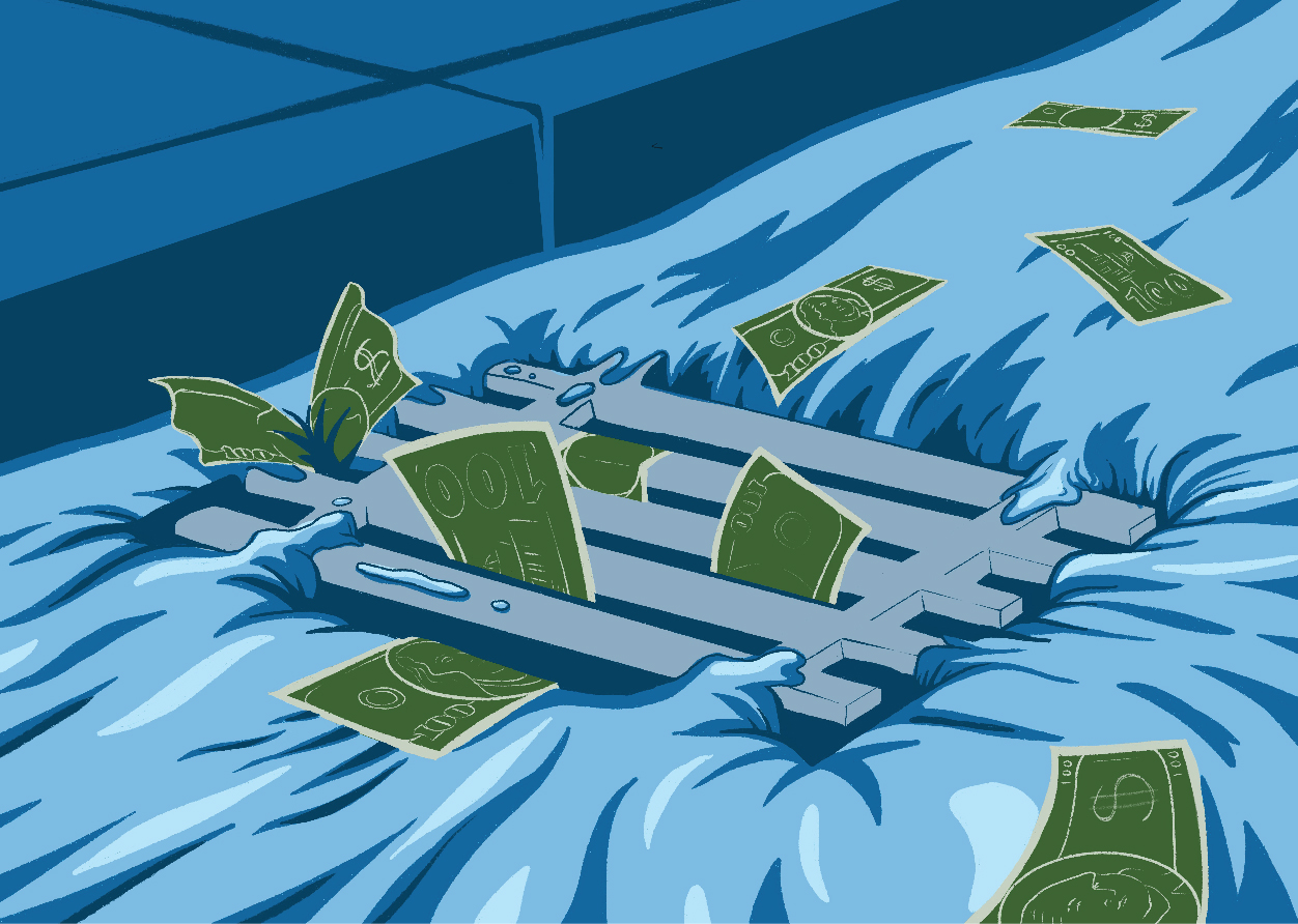 MoneyDownTheDrainRainsteward Images